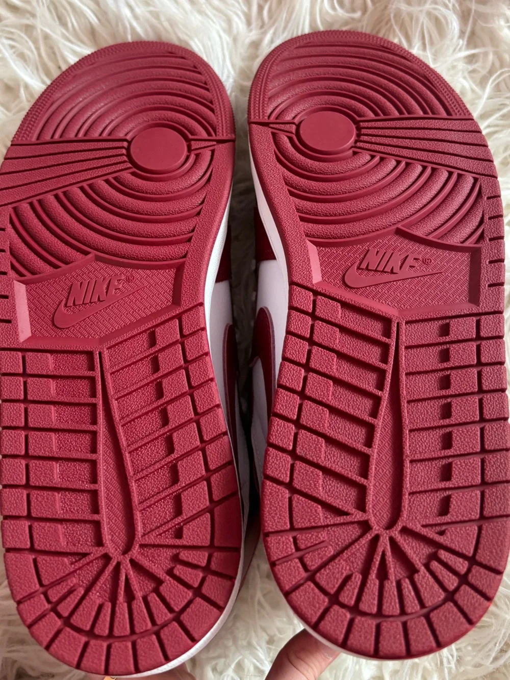 Nike Air Jordan 1 High OG Team Red White Men’s Size 11